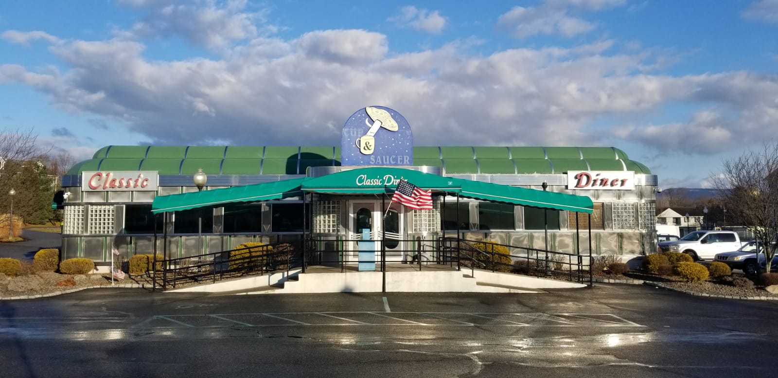 Cup & Saucer Diner Food that's out of this world